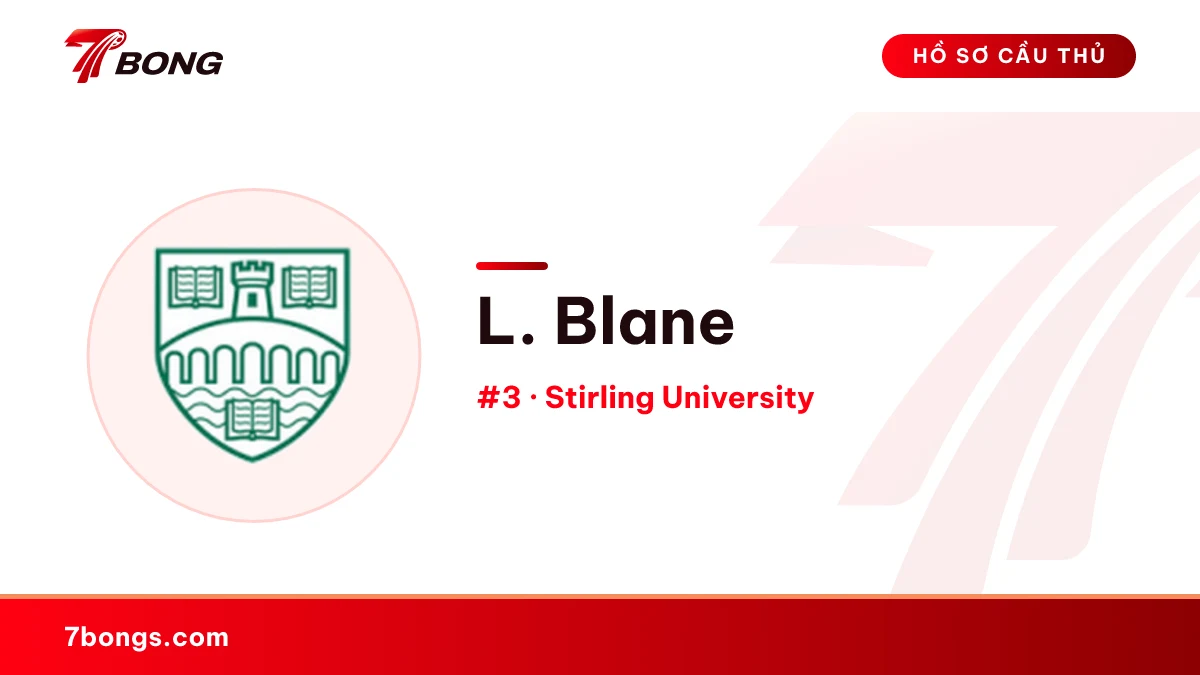 L. Blane — Stirling University