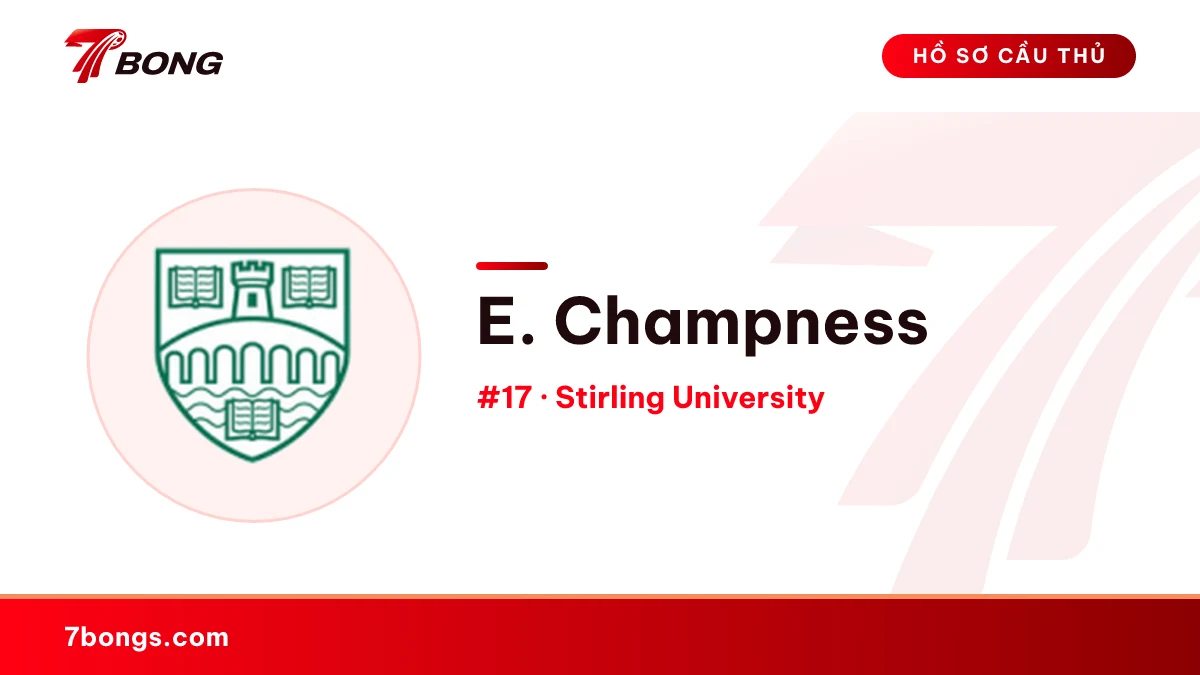 E. Champness — Stirling University