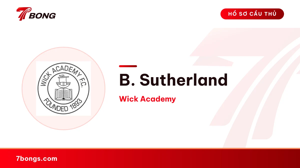 B. Sutherland — Wick Academy