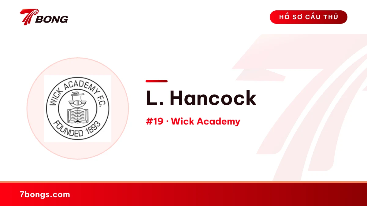 L. Hancock — Wick Academy