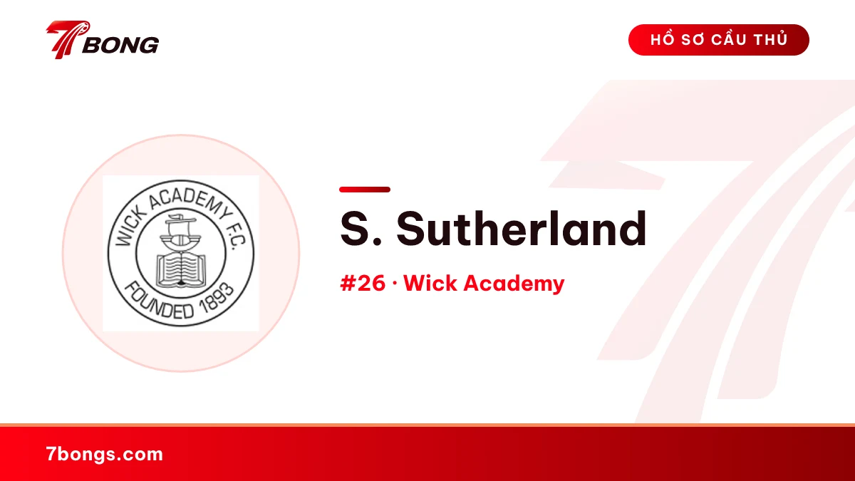 S. Sutherland — Wick Academy