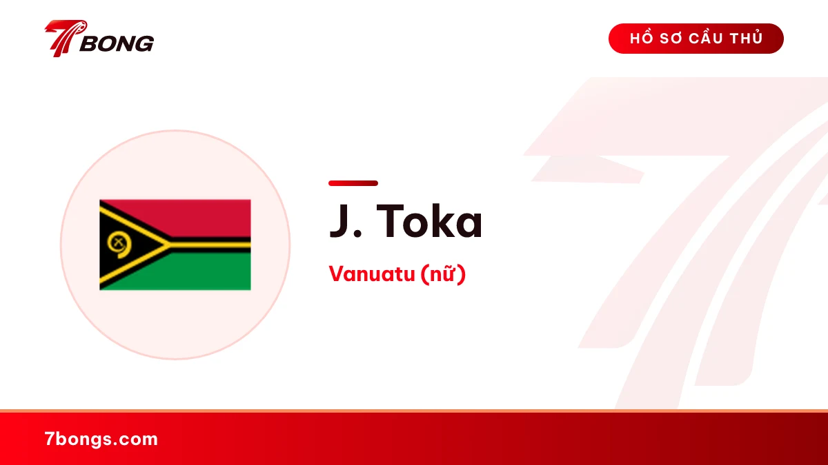 J. Toka — Vanuatu (nữ)