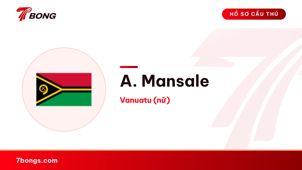 A. Mansale — Vanuatu (nữ)