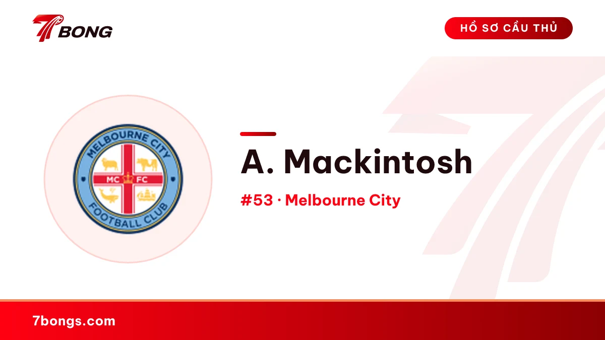 A. Mackintosh — Melbourne City