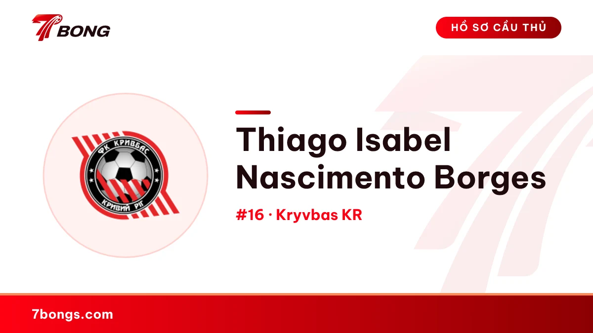 Thiago Isabel Nascimento Borges — Kryvbas KR