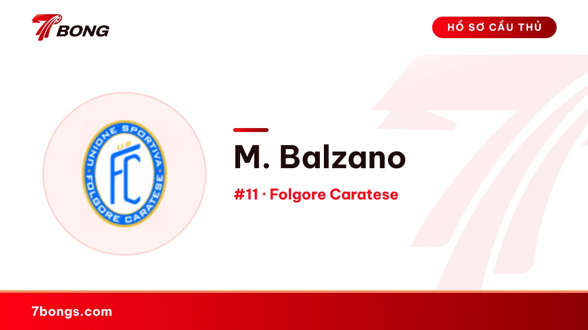 M. Balzano — Folgore Caratese