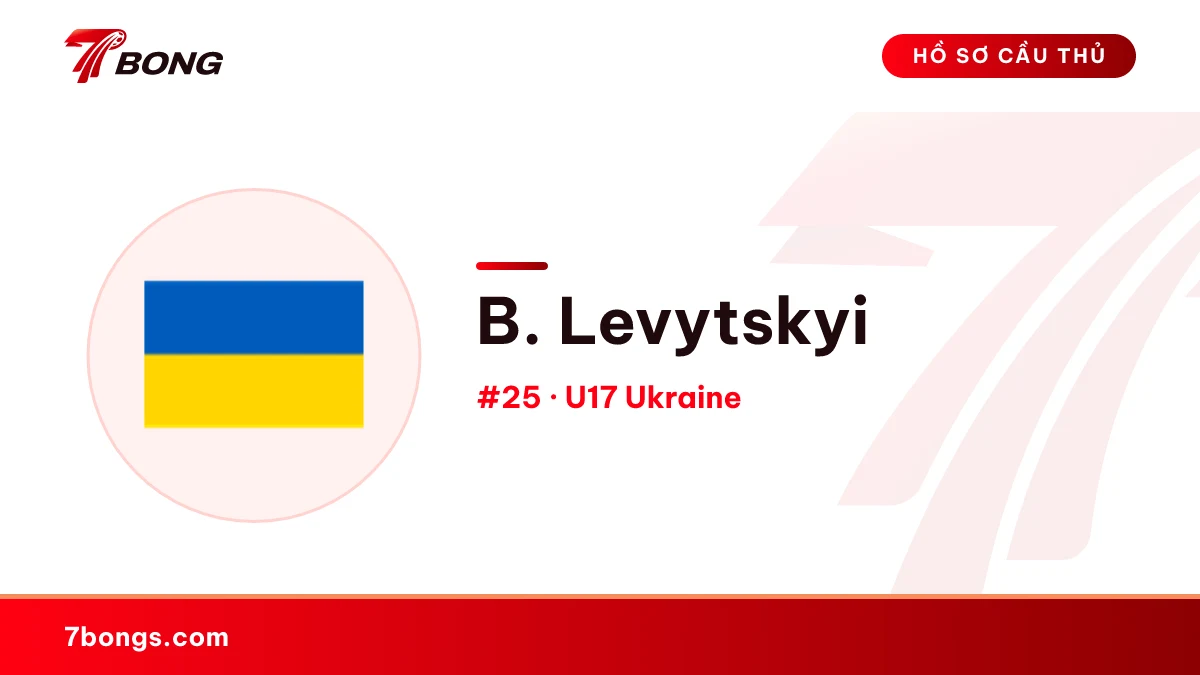 B. Levytskyi — U17 Ukraine