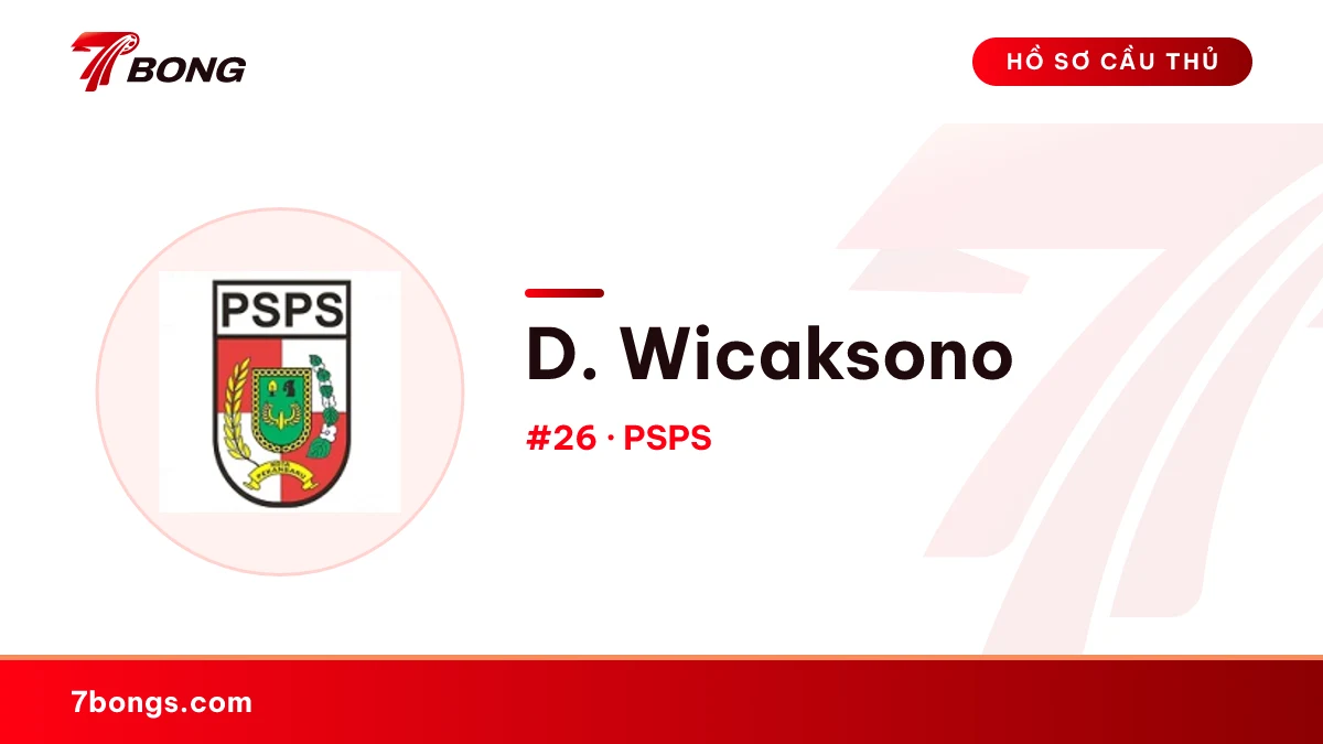 D. Wicaksono — PSPS