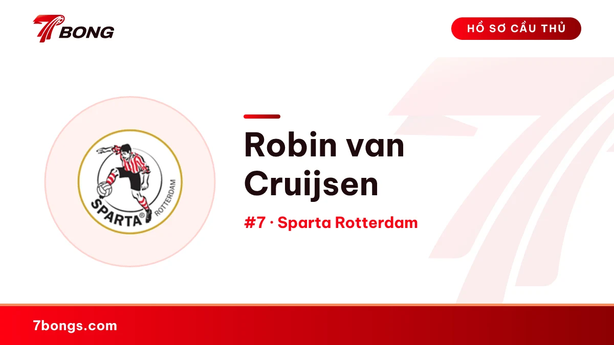 Robin van Cruijsen — Sparta Rotterdam