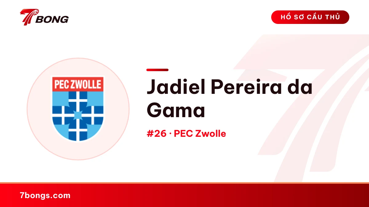 Jadiel Pereira da Gama — PEC Zwolle