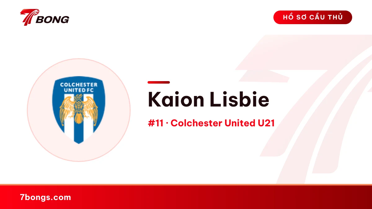 Kaion Lisbie — Colchester United U21