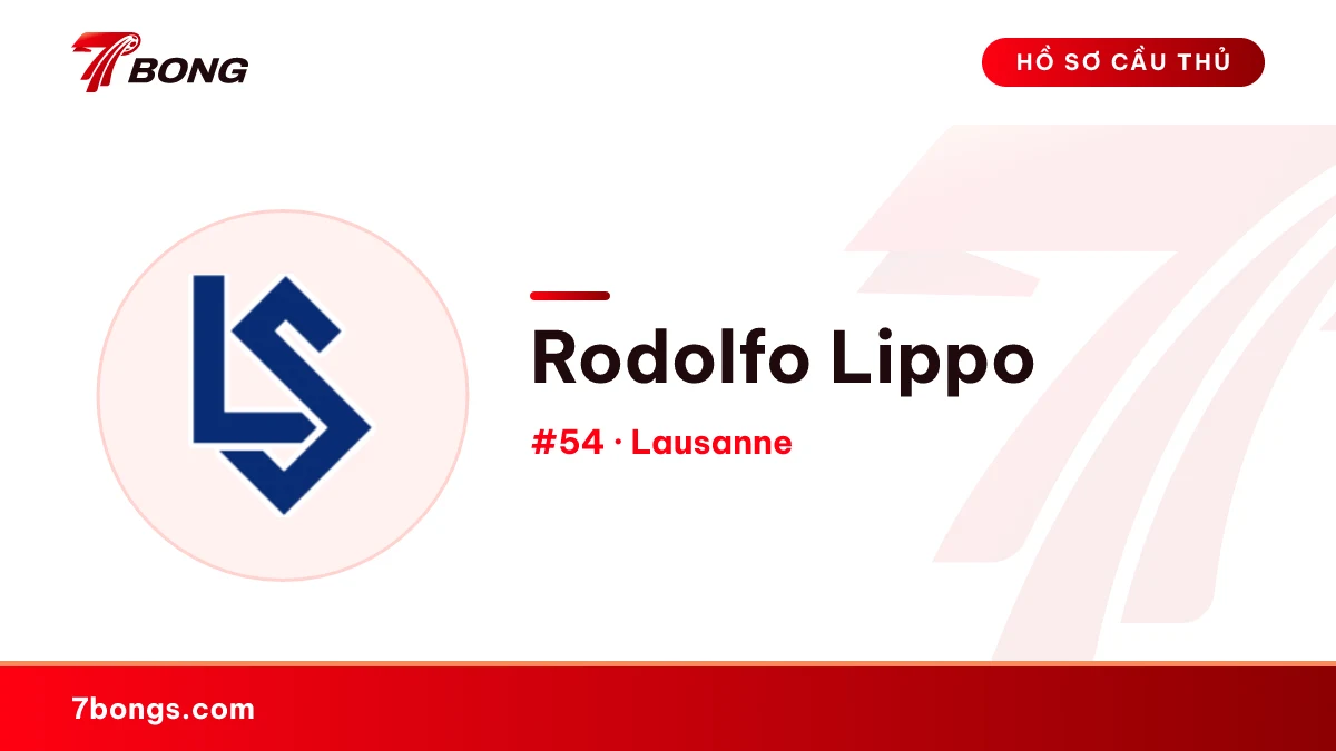 Rodolfo Lippo — Lausanne