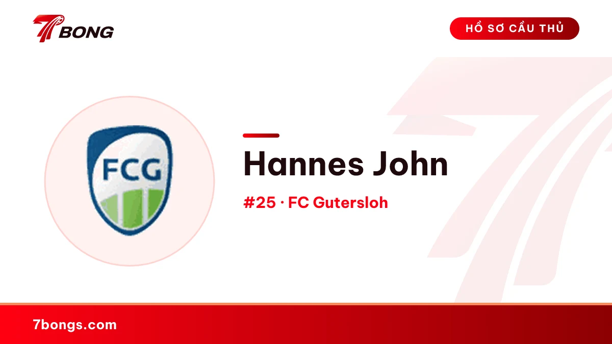 Hannes John — FC Gutersloh