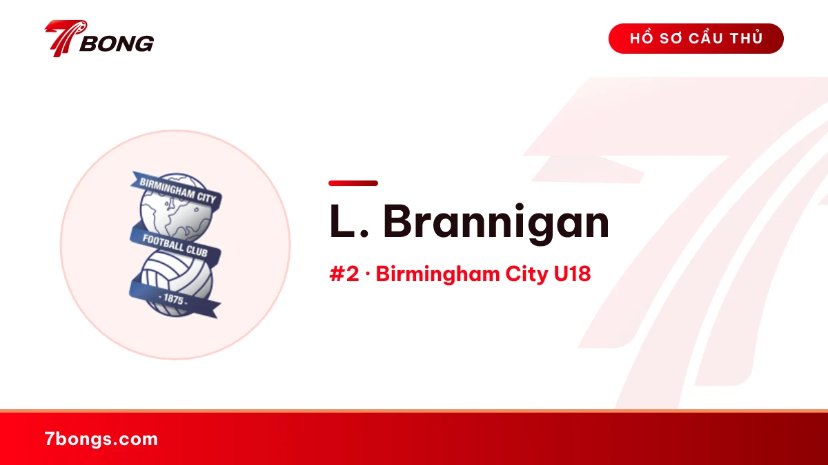 L. Brannigan — Birmingham City U18