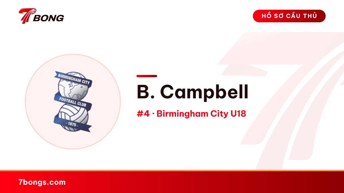 B. Campbell — Birmingham City U18