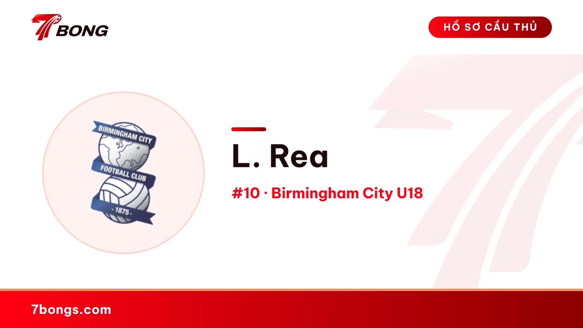 L. Rea — Birmingham City U18
