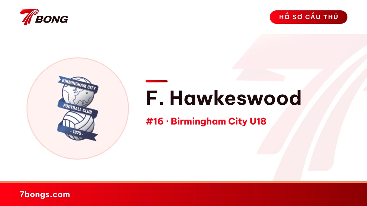 F. Hawkeswood — Birmingham City U18