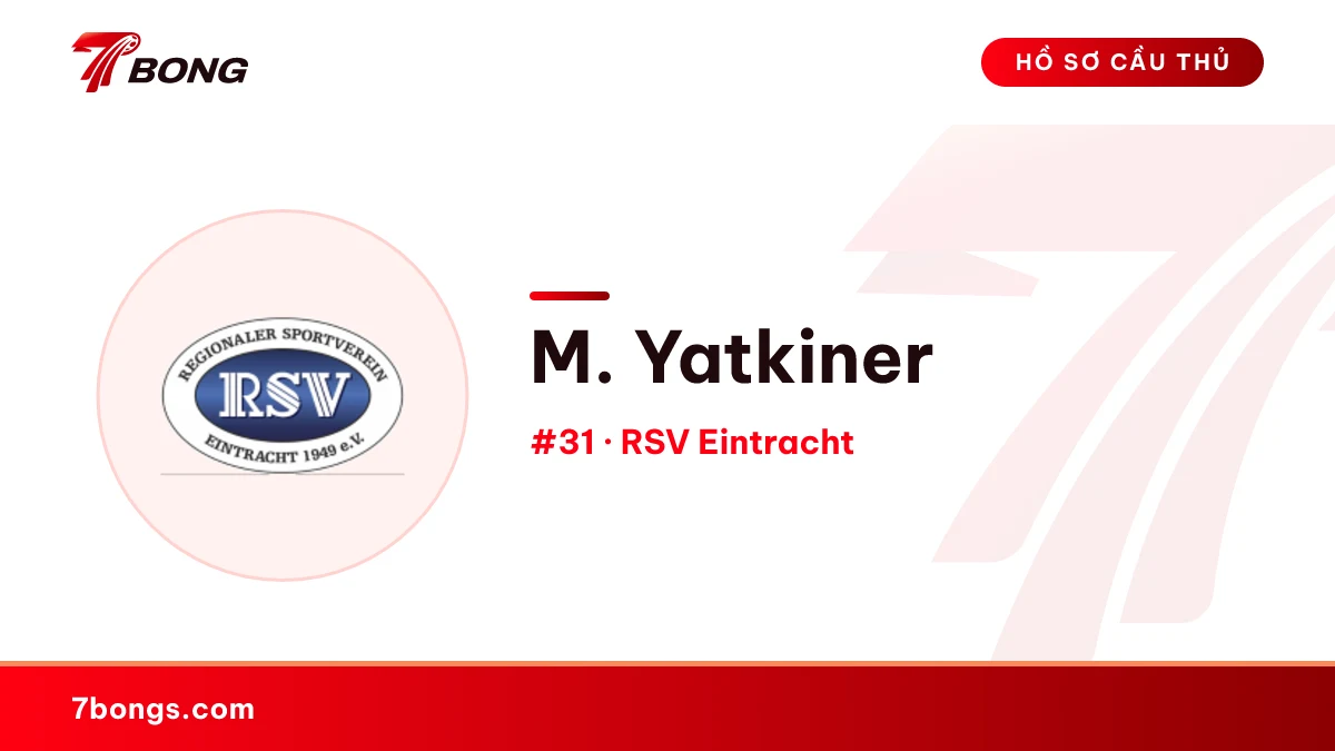 M. Yatkiner — RSV Eintracht