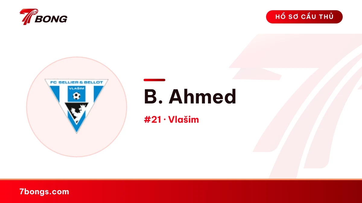 B. Ahmed — Vlašim
