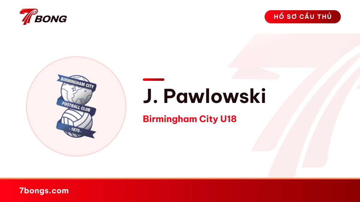 J. Pawlowski — Birmingham City U18