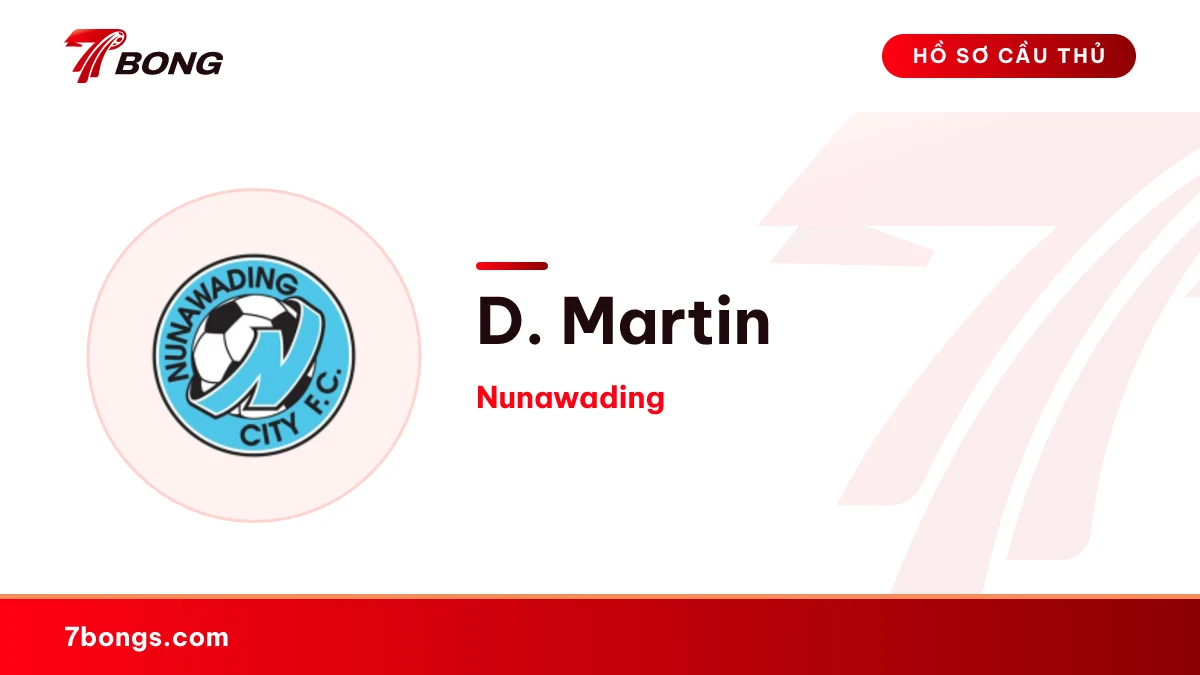 D. Martin — Nunawading