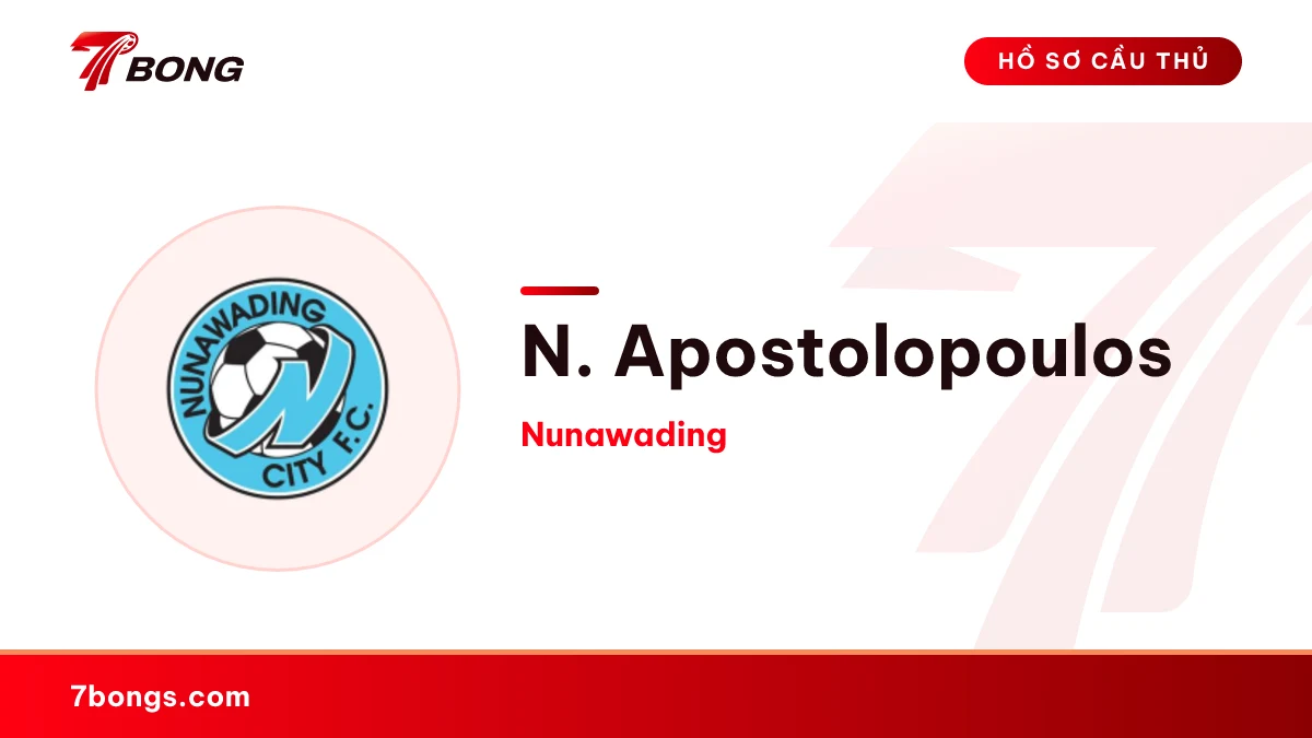 N. Apostolopoulos — Nunawading