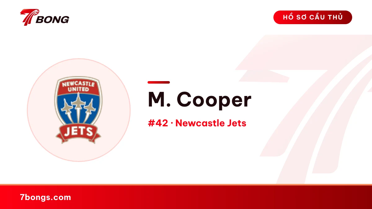 M. Cooper — Newcastle Jets