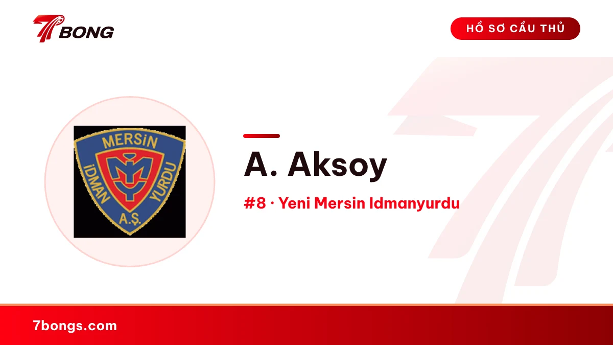 A. Aksoy — Yeni Mersin Idmanyurdu