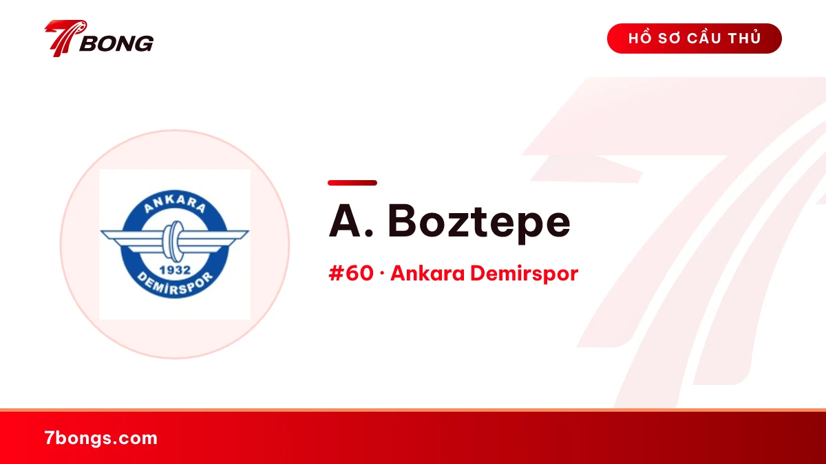 A. Boztepe — Ankara Demirspor