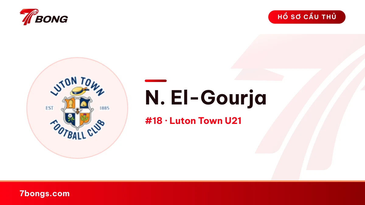 N. El-Gourja — Luton Town U21