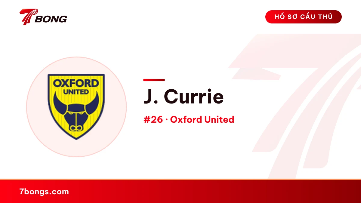 J. Currie — Oxford United