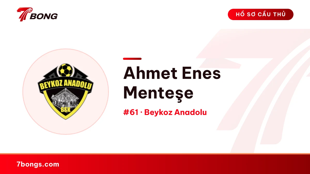 Ahmet Enes Menteşe — Beykoz Anadolu