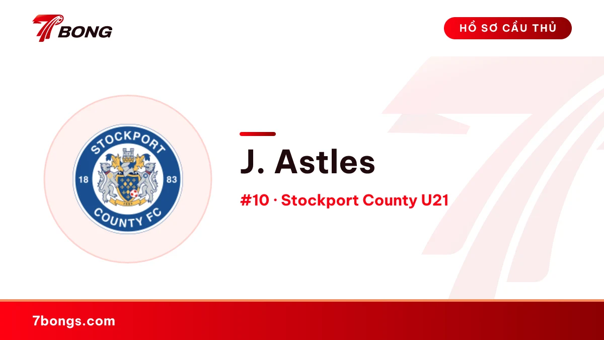 J. Astles — Stockport County U21