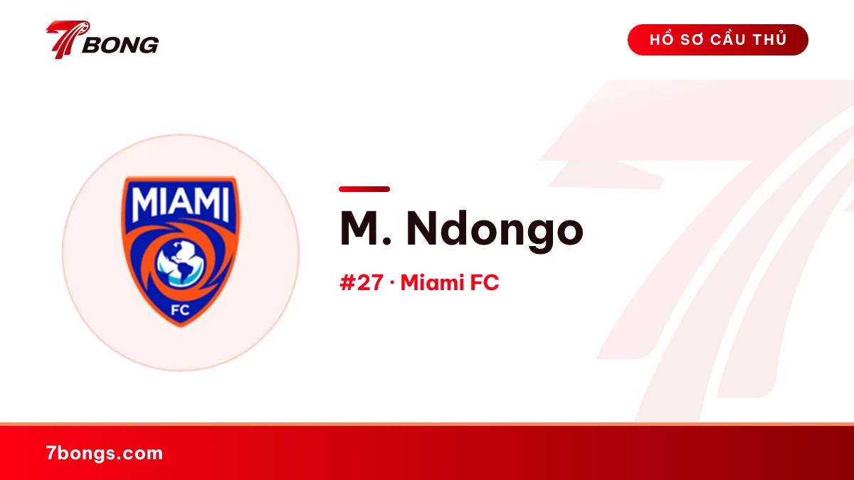 M. Ndongo — Miami FC