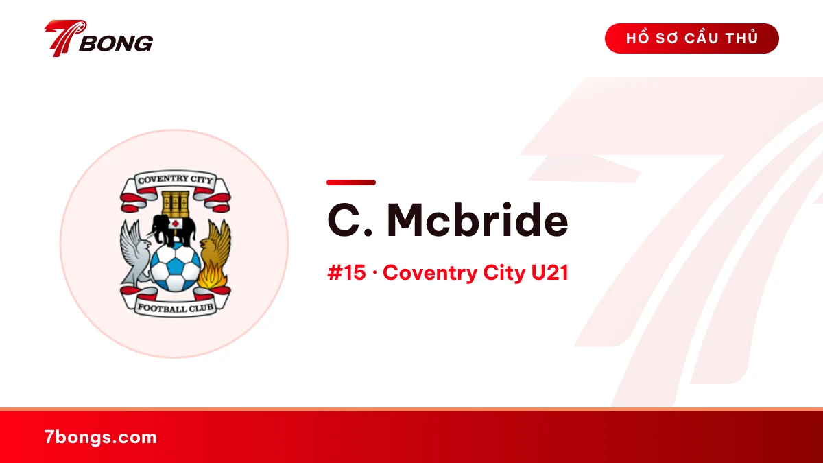 C. Mcbride — Coventry City U21