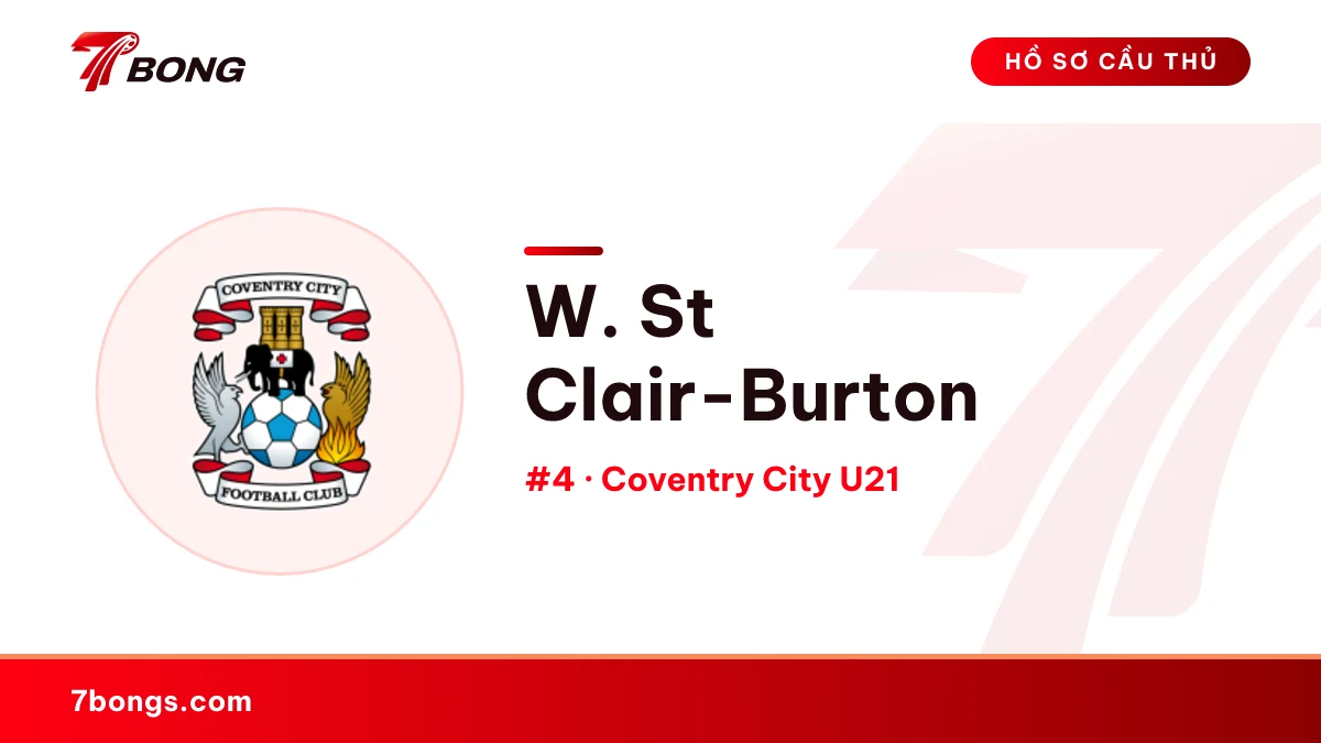 W. St Clair-Burton — Coventry City U21