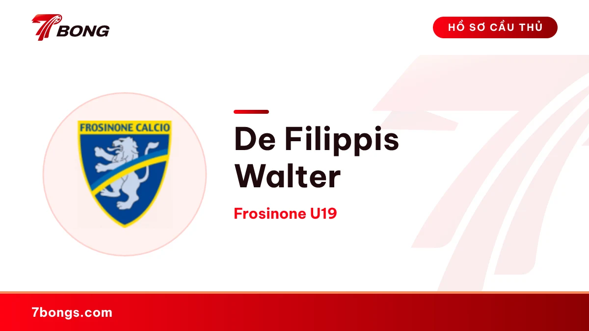 De Filippis Walter — Frosinone U19