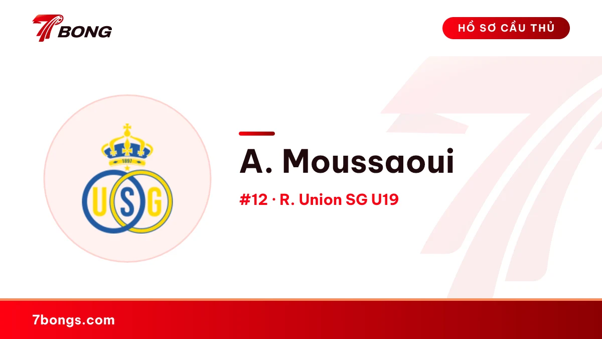A. Moussaoui — R. Union SG U19