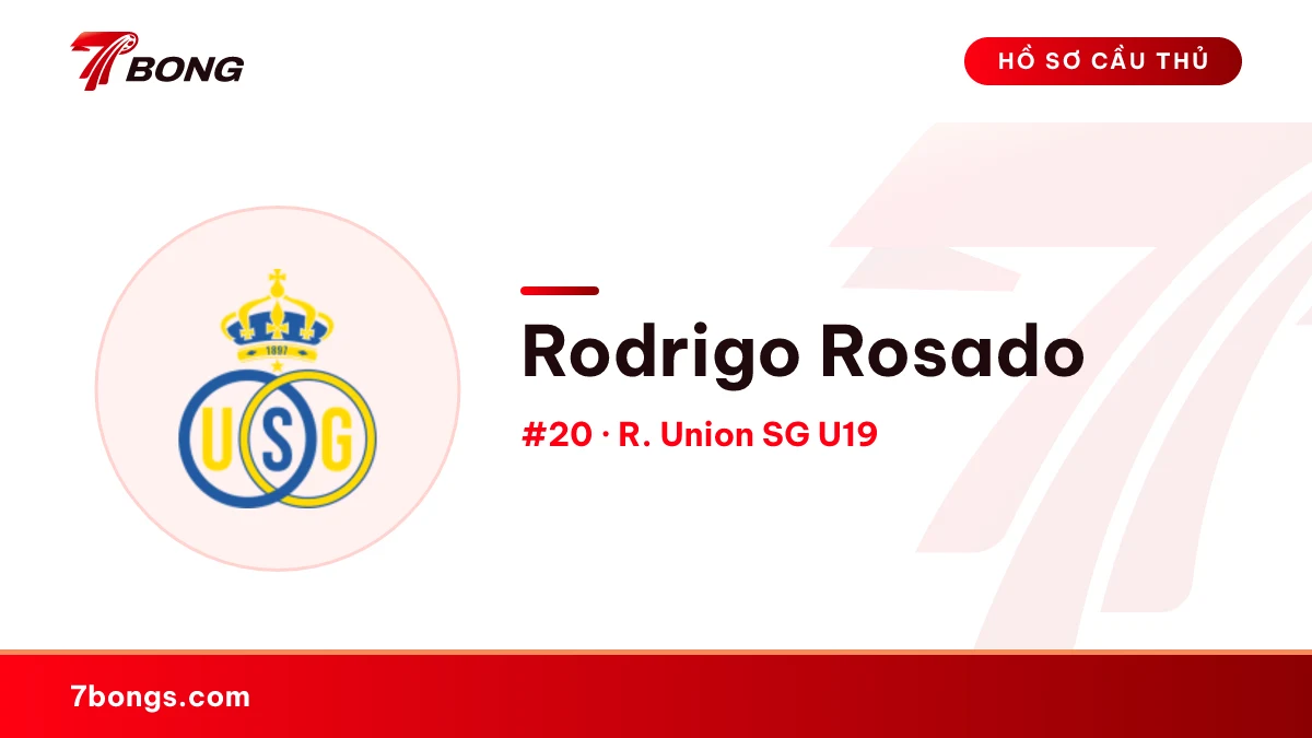Rodrigo Rosado — R. Union SG U19