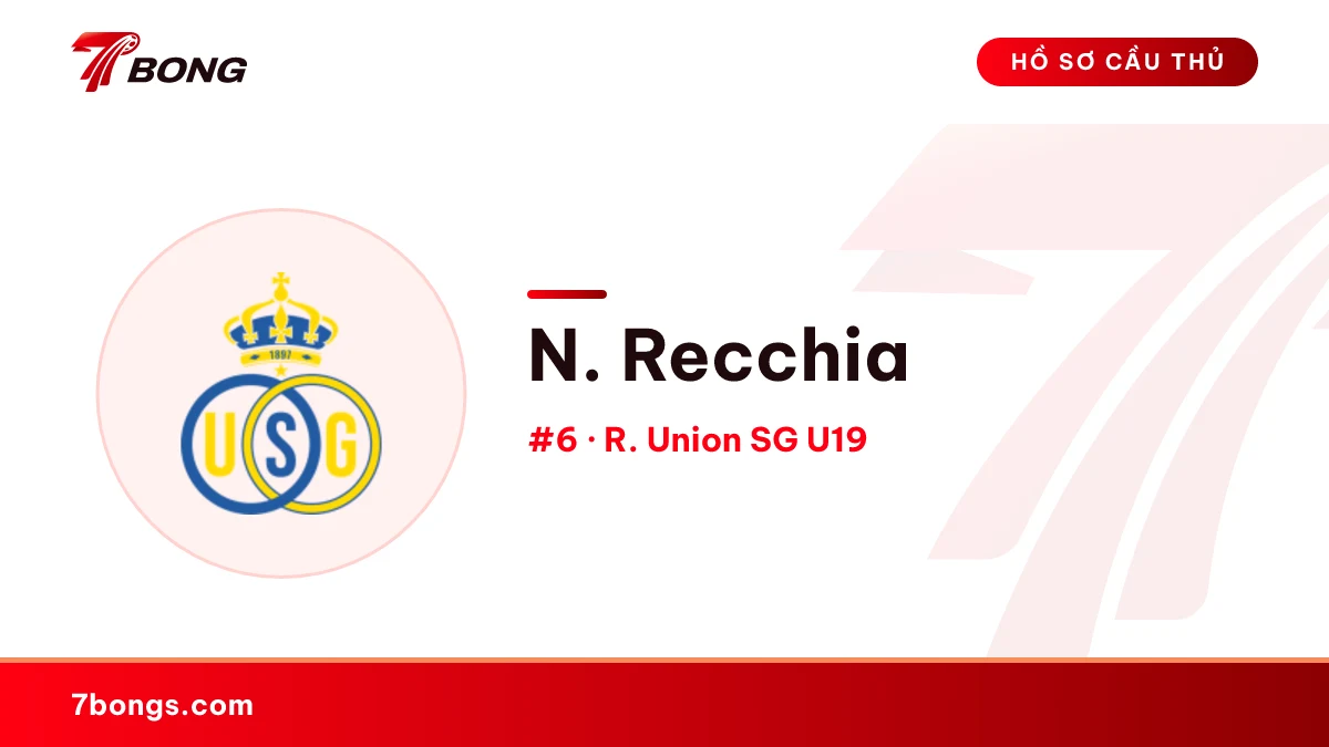 N. Recchia — R. Union SG U19