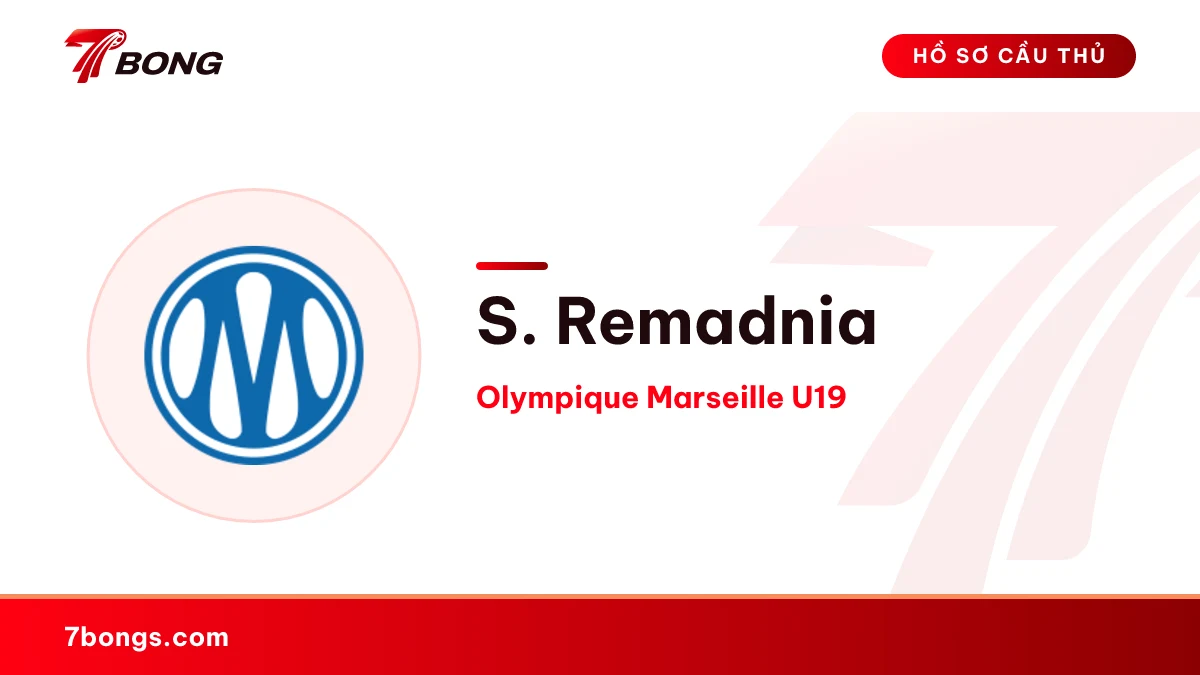 S. Remadnia — Olympique Marseille U19