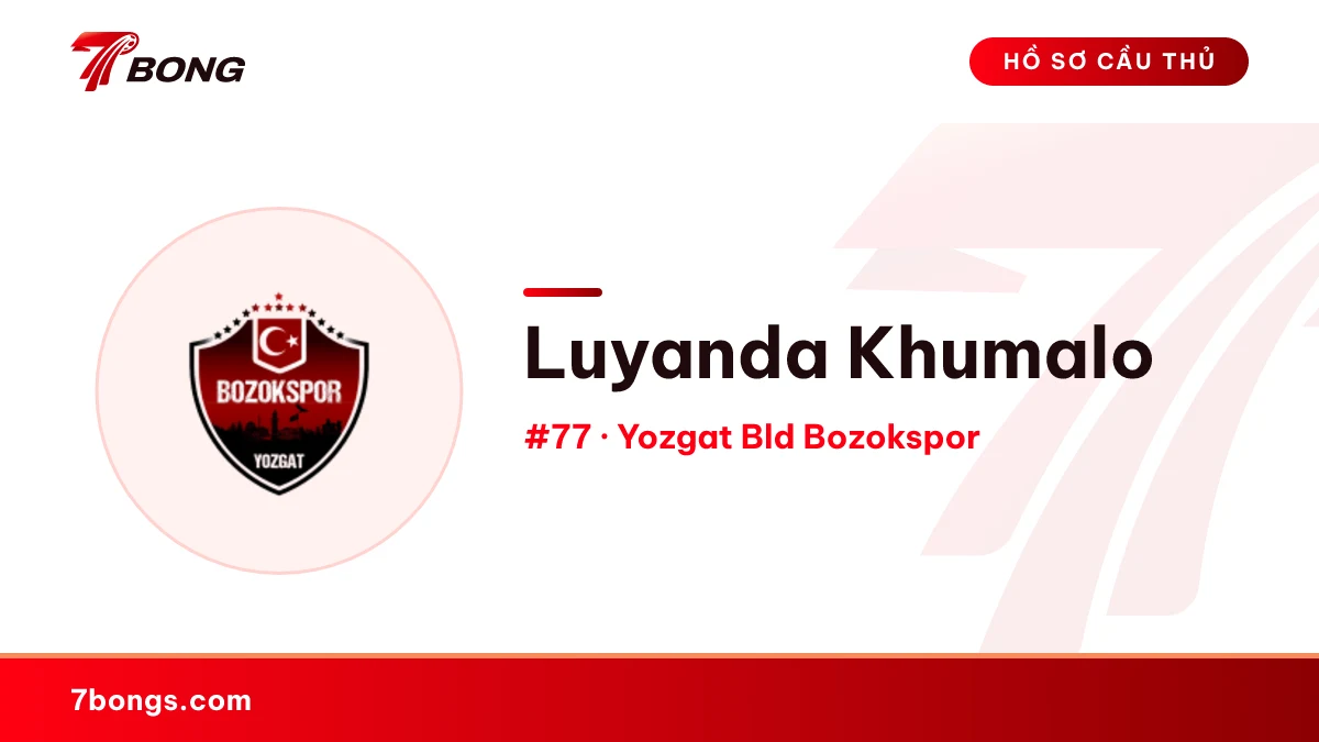 Luyanda Khumalo — Yozgat Bld Bozokspor