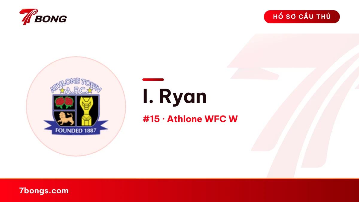 I. Ryan — Athlone WFC W