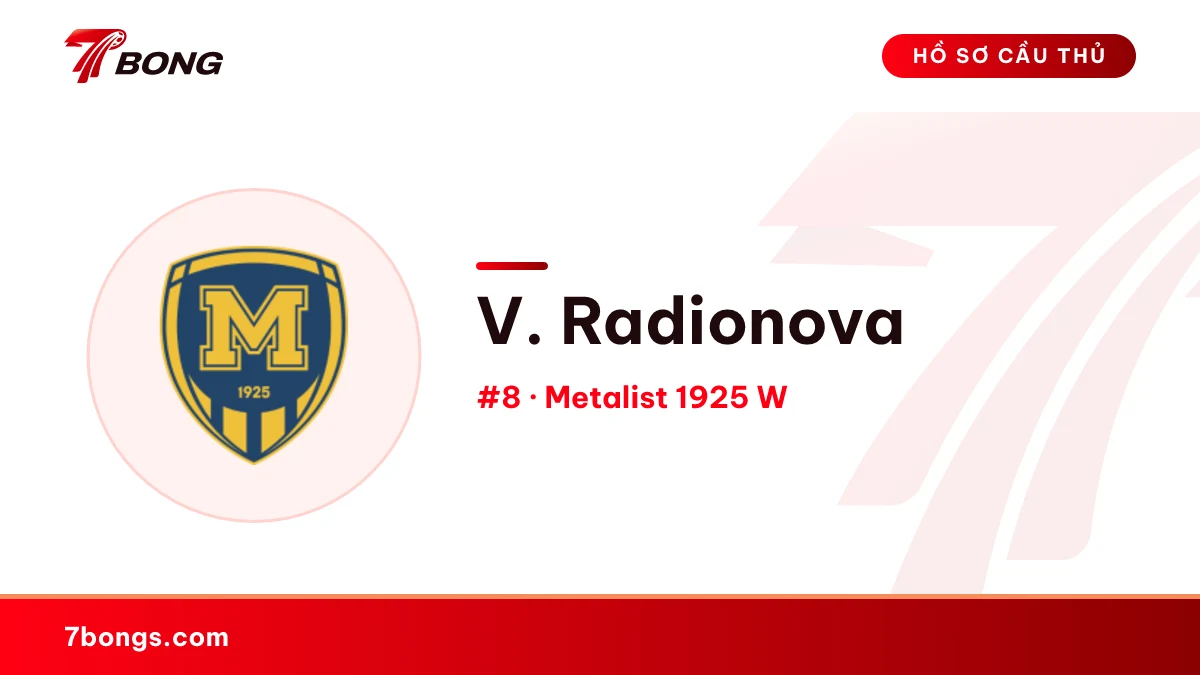 V. Radionova — Metalist 1925 W