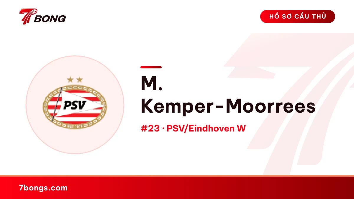 M. Kemper-Moorrees — PSV/Eindhoven W