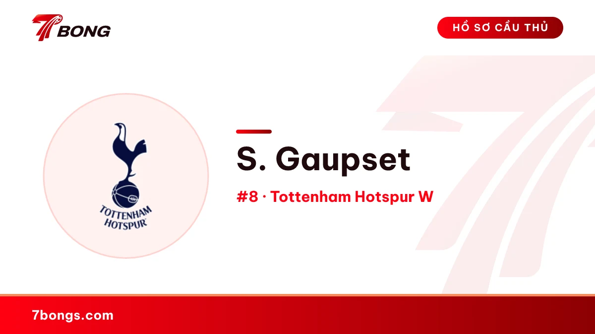 S. Gaupset — Tottenham Hotspur W