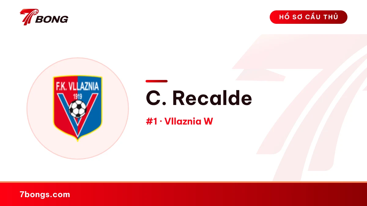 C. Recalde — Vllaznia W