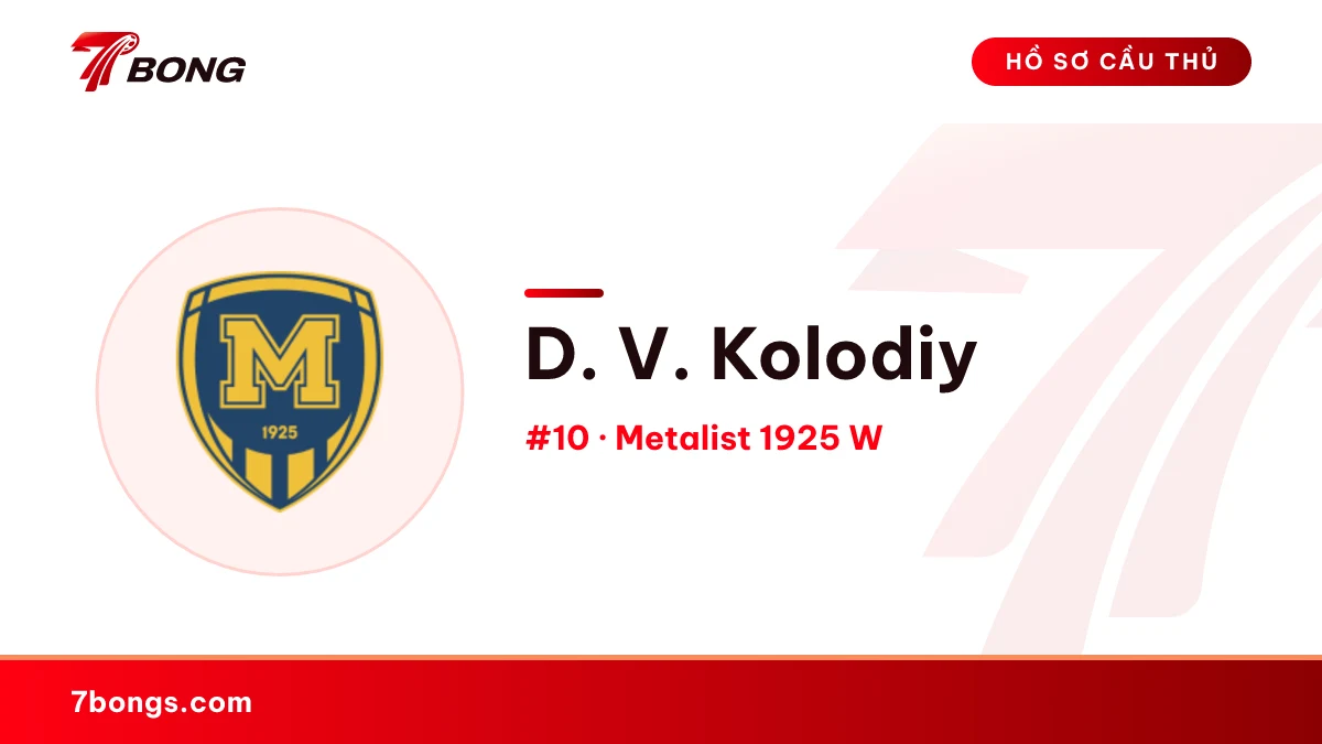 D. V. Kolodiy — Metalist 1925 W