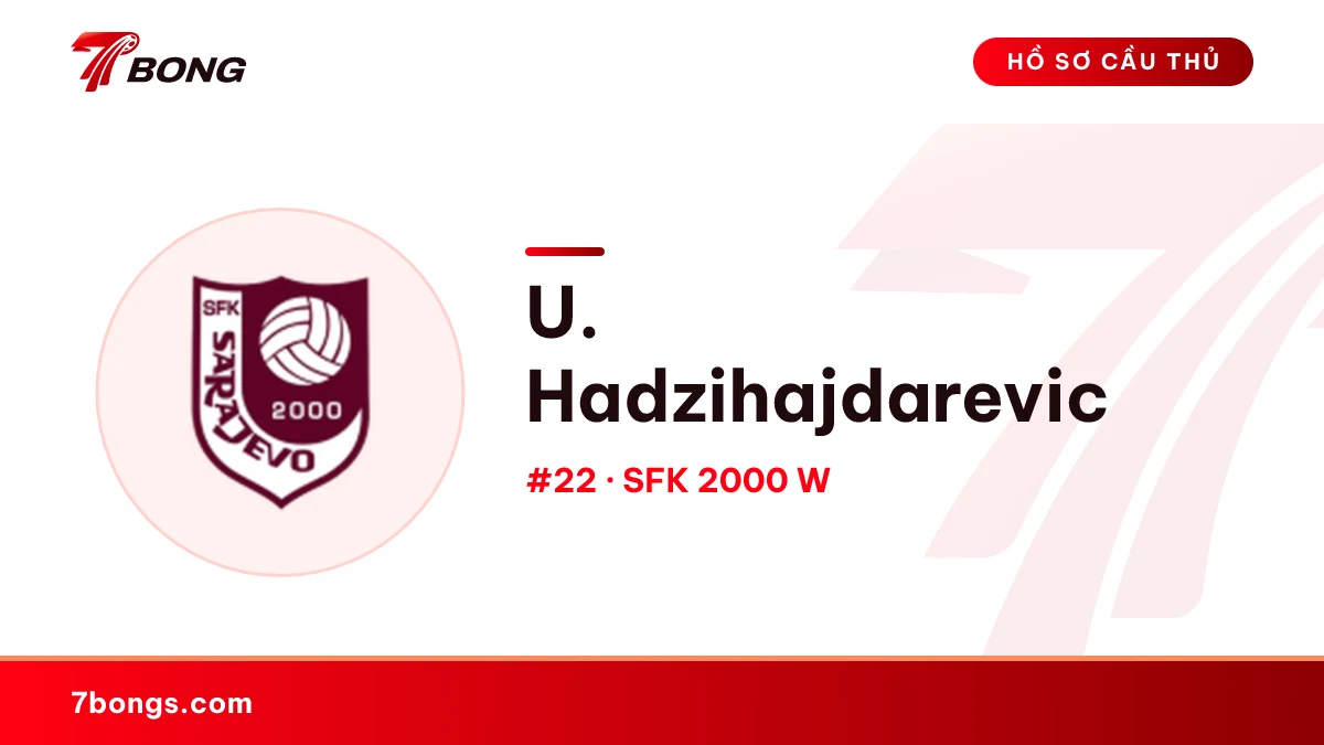 U. Hadzihajdarevic — SFK 2000 W