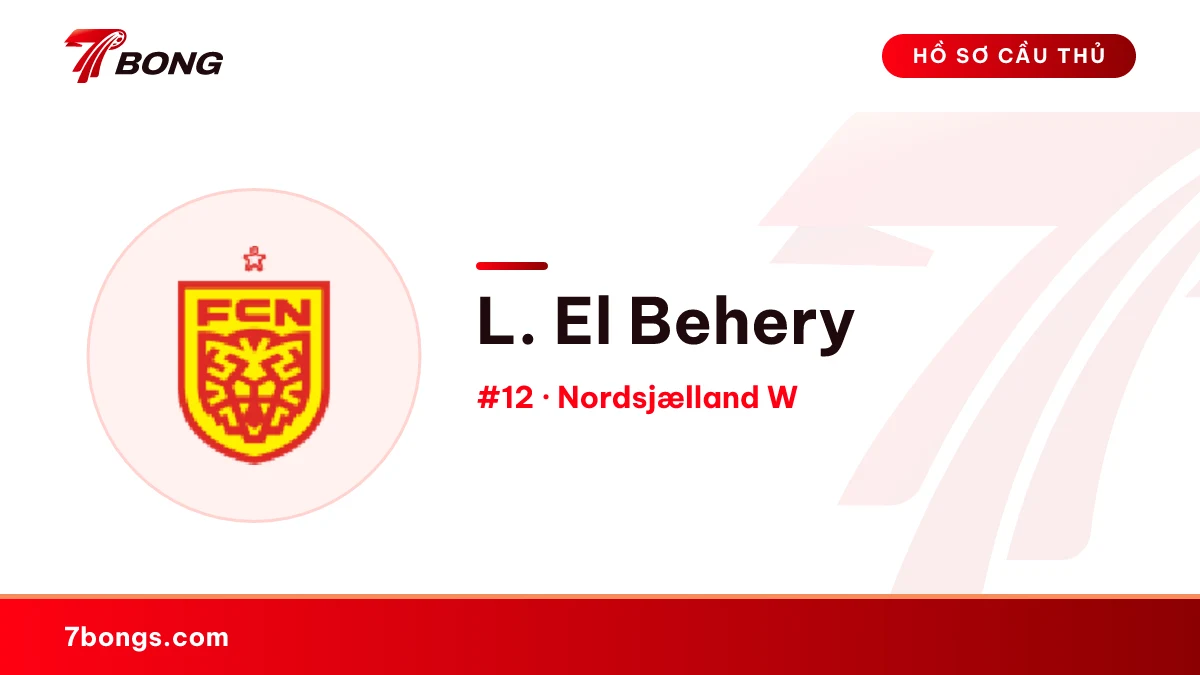 L. El Behery — Nordsjælland W